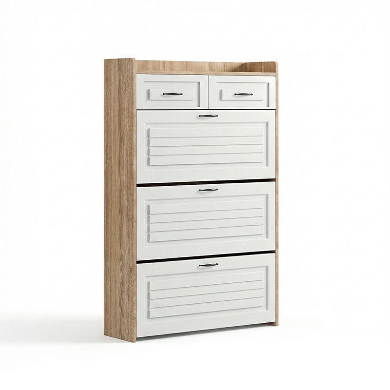 Sapateira Organizadora Compacta com 3 Portas e 2 Gavetas