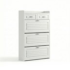Sapateira Organizadora Compacta com 3 Portas e 2 Gavetas