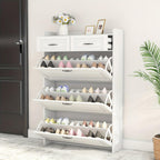 Sapateira Organizadora com 3 Portas 2 Gavetas Compacta