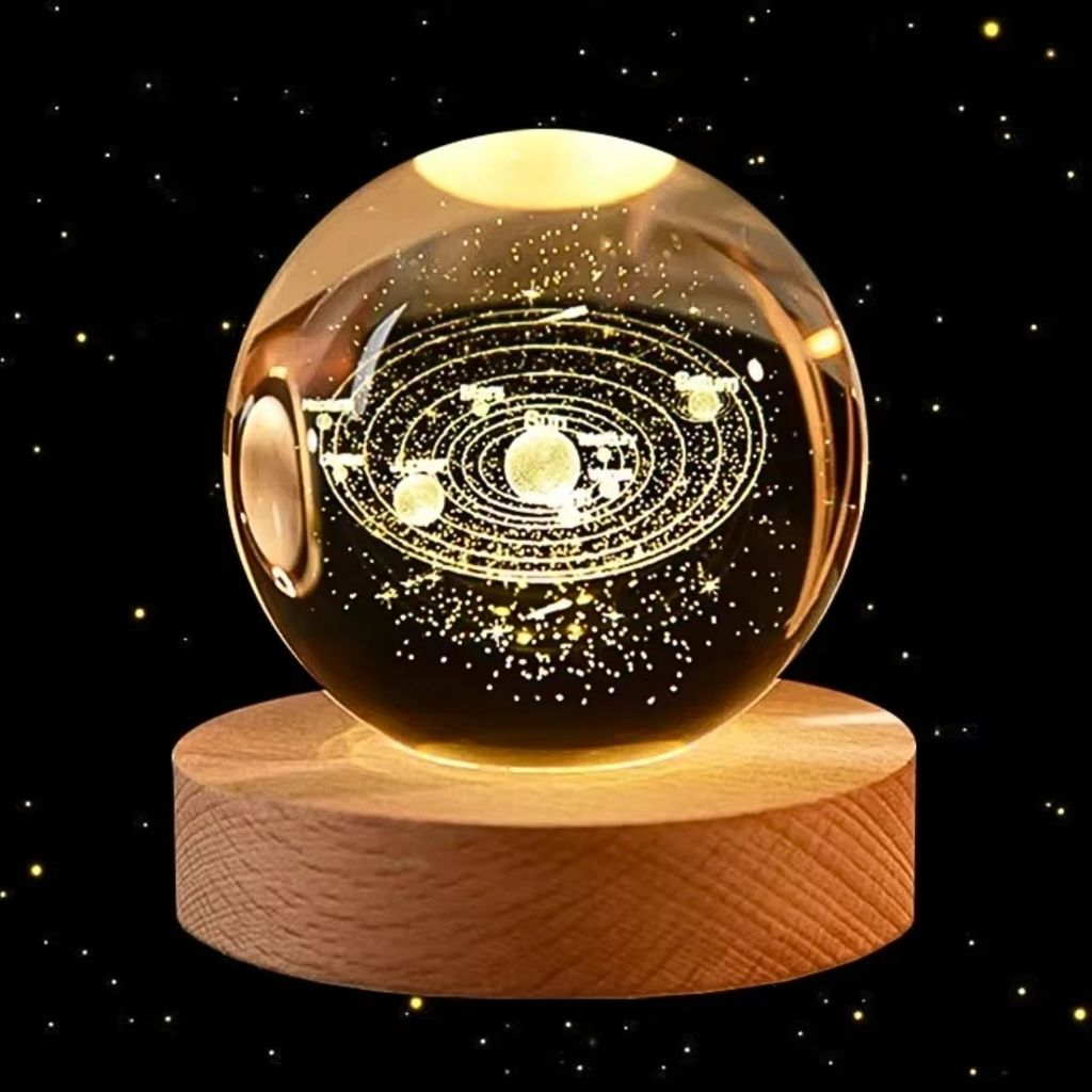 Luminária Globo LED 3D
