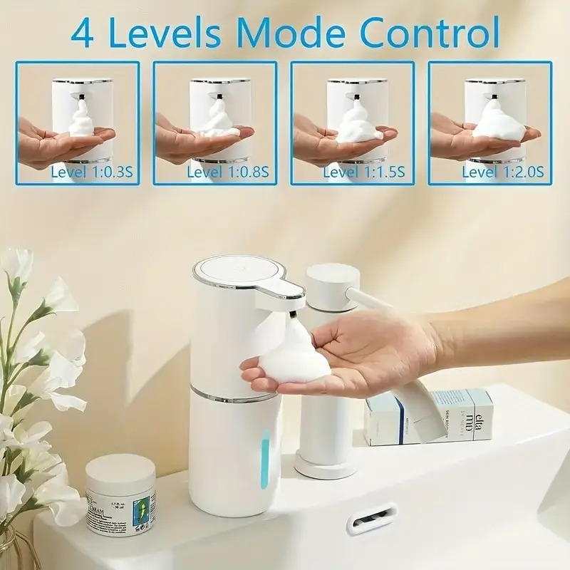 Saboneteira Dispenser Automático Sensor Infravermelho Para Sabonete Líquido Detergente Espuma